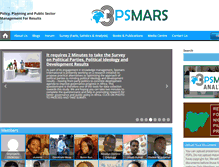 Tablet Screenshot of 3psmars.org